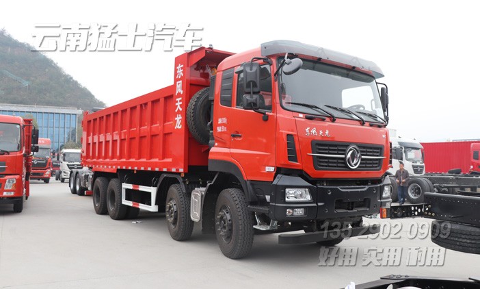 東風(fēng)天龍KC,DFH3310,東風(fēng)重型自卸車,16噸自卸貨車,礦山專用車,東風(fēng)后八輪,8*4自卸車出口