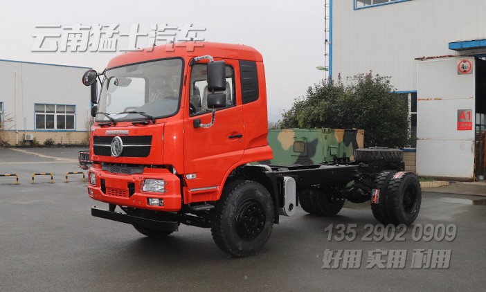 東風(fēng)天錦底盤(pán)銷售,4*2卡車底盤(pán),專用車底盤(pán)改裝,東風(fēng)平頭卡車,4米5軸距底盤(pán),240馬力卡車