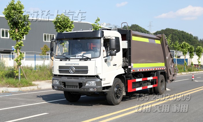 14方垃圾車(chē),環(huán)衛(wèi)垃圾車(chē),壓縮式垃圾車(chē),東風(fēng)全自動(dòng)垃圾車(chē),市政環(huán)衛(wèi)車(chē)廠(chǎng)家