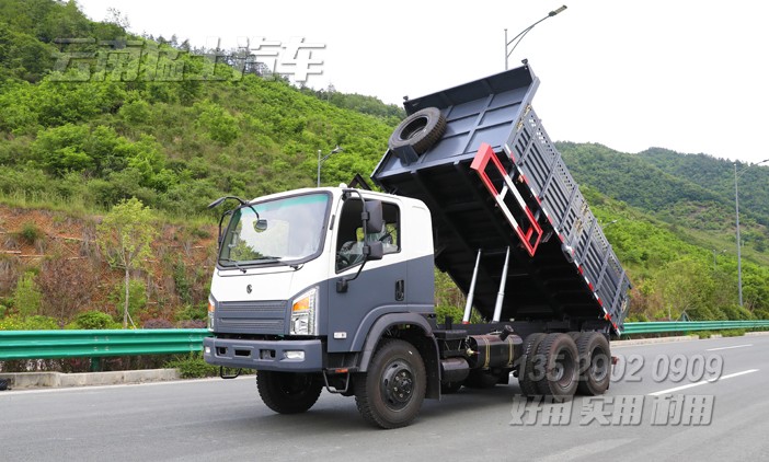 5噸自卸貨車,6*6越野自卸汽車,東風山貓,自卸卡車出口,六驅輕型卡車,新款自卸